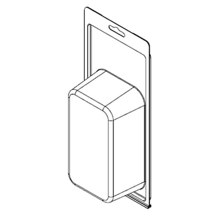 Visipak Thermoform-CLAMSHELL-10.150-4.563-5.805-3.080-2.220-0.025-CLEAR-STOCK 494TFM